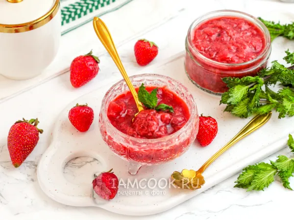 Фото блюда: Джем из клубники без сахара на зиму