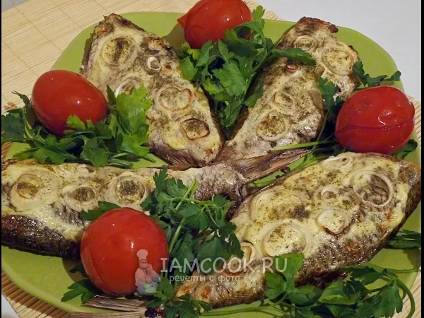 Фото блюда: Рыба, запеченная на решетке в духовке