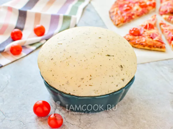 Фото блюда: Тесто для пиццы с прованскими травами