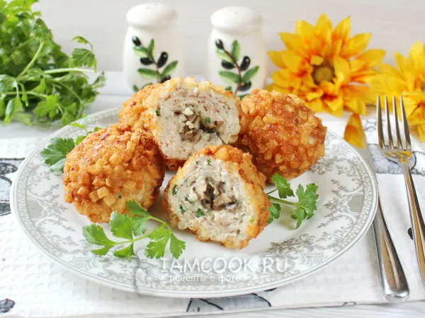Фото блюда: Мясные котлеты «Каштаны»