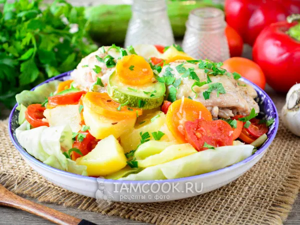 Фото блюда: Дымляма с курицей