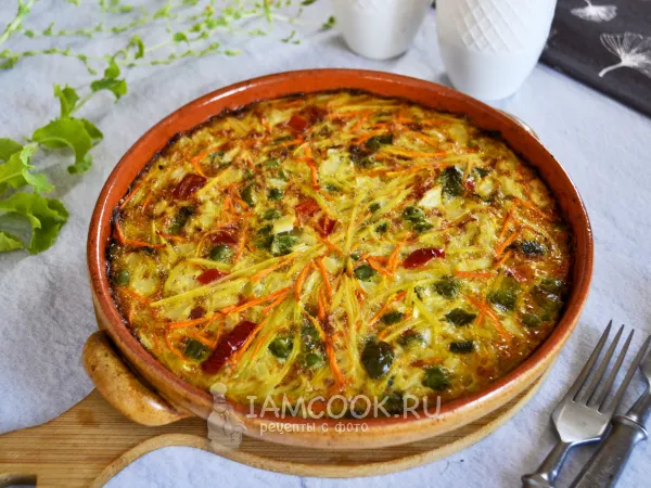 Фото блюда: Овощной кугель