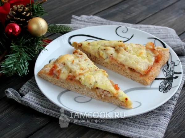 Фото блюда: Пицца с бужениной и лечо