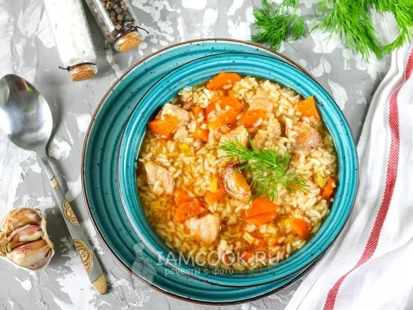 Фото готового блюда: Жидкий плов