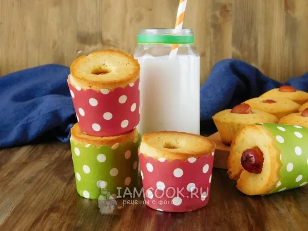 Фото блюда: Кексы хот-дог