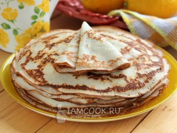 Фото блюда: Блинчики лимонные