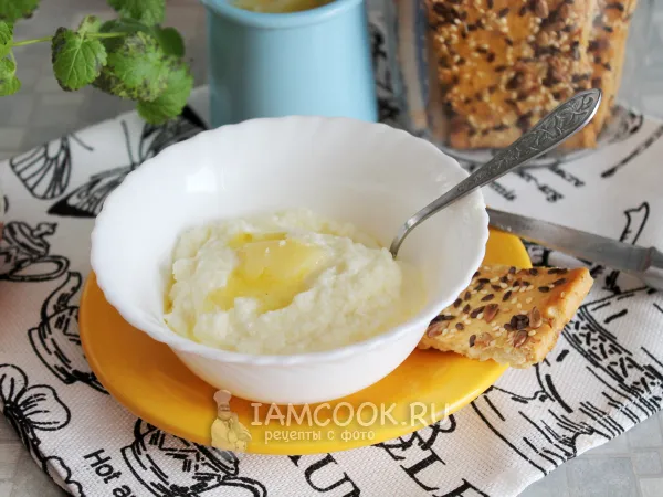 Фото блюда: Манная каша в пароварке (на молоке)