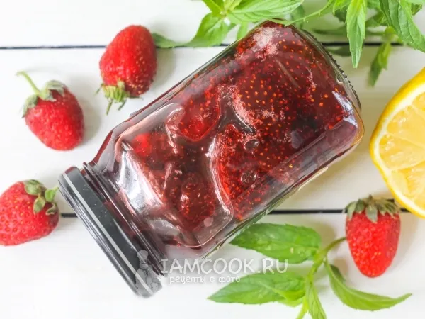 Фото блюда: Клубничное варенье с лимоном