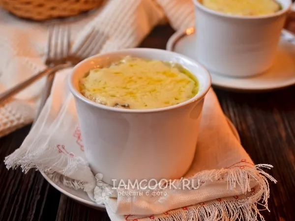 Фото блюда: Жюльен с креветками