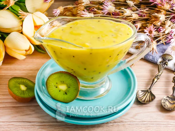 Фото готового блюда: Курд из киви