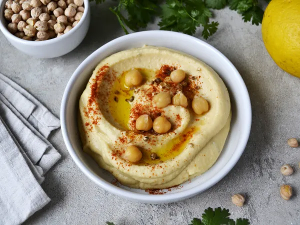 Фото готового блюда: Хумус «Иерусалимский»