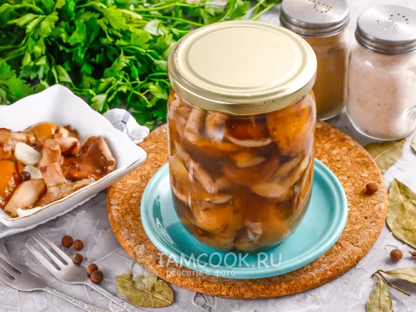 Фото блюда: Маринованные маслята без стерилизации на зиму