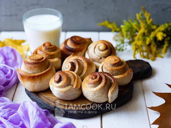 Фото блюда: Булочки на закваске (постные)