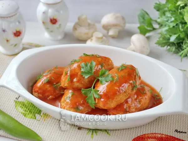 Фото блюда: Ленивые голубцы с грибами и мясным фаршем