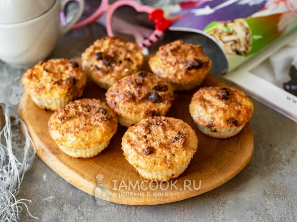 Фото блюда: Диетические творожные кексы
