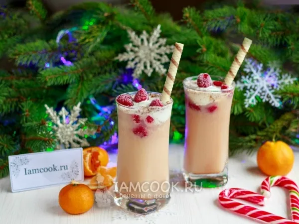 Фото блюда: Безалкогольный коктейль «Снежок»