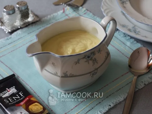 Фото готового блюда: Горчичный соус по-немецки