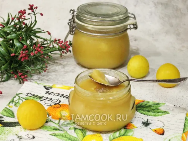 Фото блюда: Джем из желтой сливы с желатином