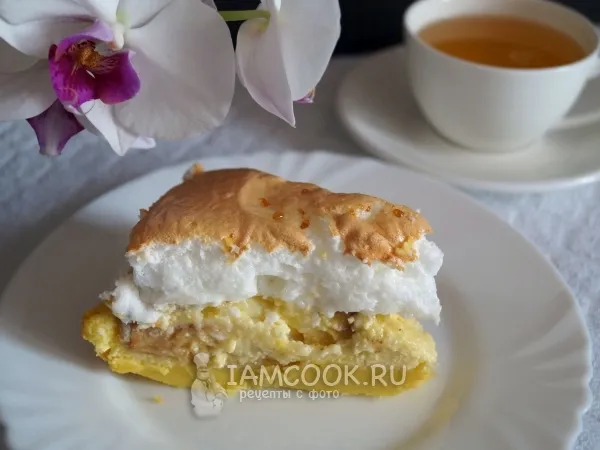 Фото готового блюда: Яблочный пирог «Слезы Ангела»