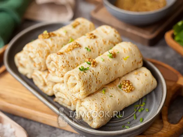 Фото блюда: Горчичные блины