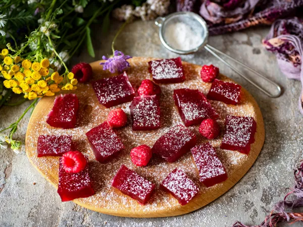 Фото блюда: Мармелад из малины с желатином