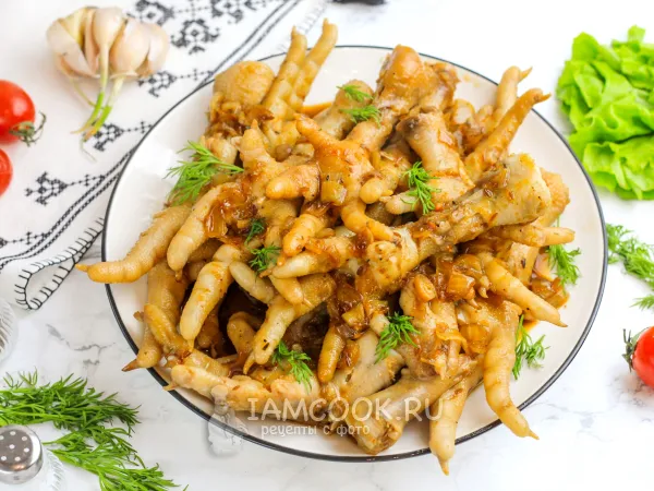 Фото блюда: Куриные лапки в соевом соусе по-китайски