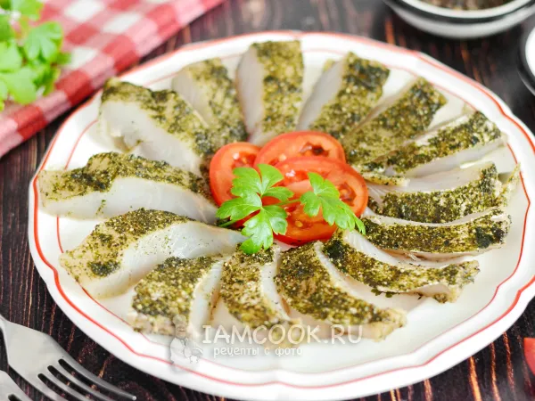 Фото блюда: Засолка палтуса в домашних условиях