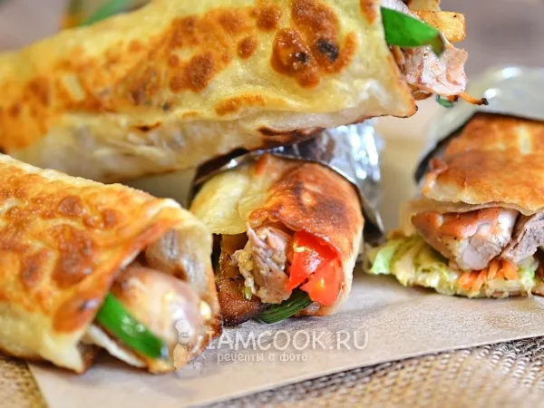 Фото блюда: Шаурма крымская