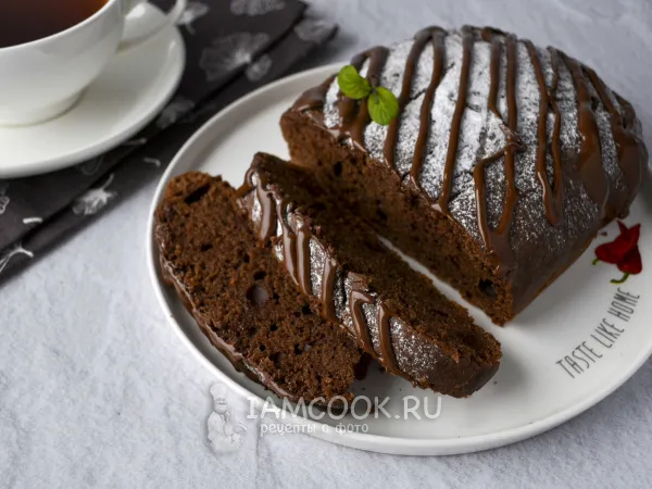 Фото блюда: Шоколадный кекс в хлебопечке