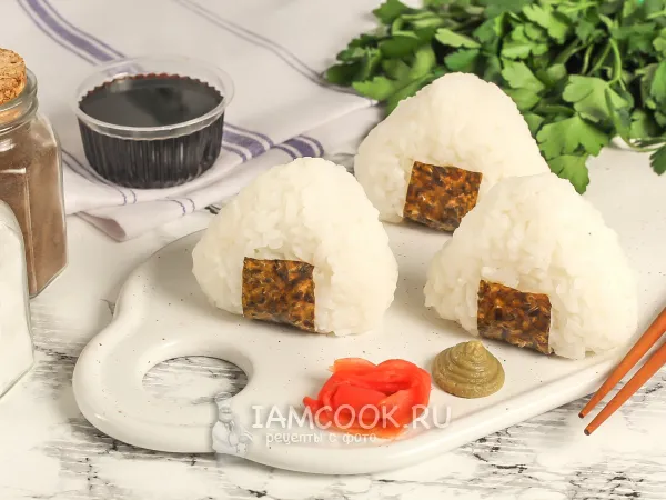 Фото блюда: Онигири с креветками