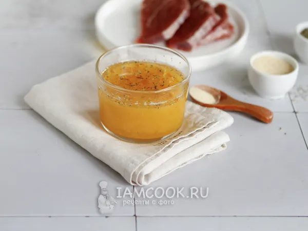 Фото блюда: Маринад для мяса с апельсином