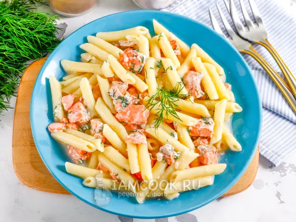 Фото блюда: Паста сальмоне (с семгой)