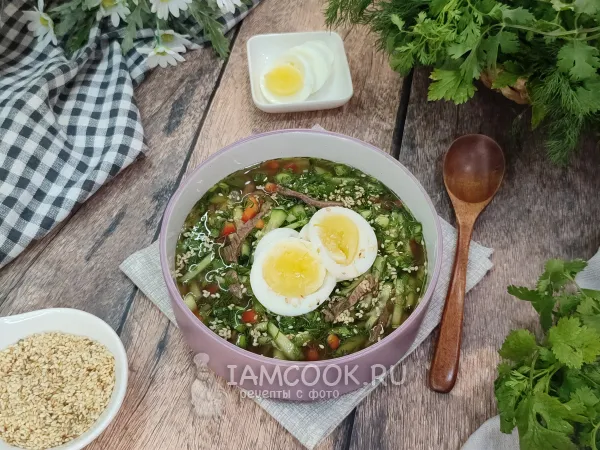 Фото блюда: Корейская окрошка