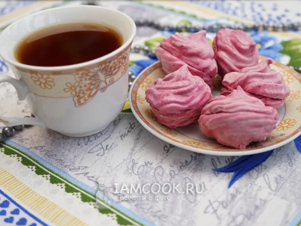 Фото готового блюда: Постный зефир