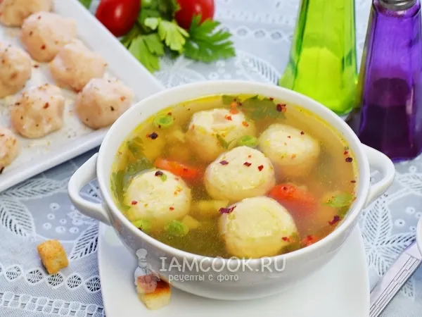 Фото готового блюда: Фрикадельки из индейки