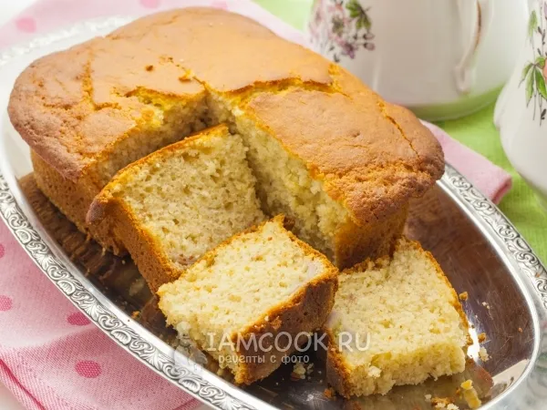 Фото блюда: Банановый кекс на кефире
