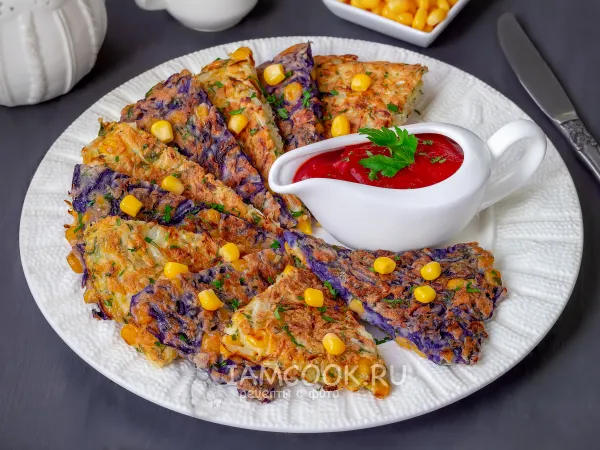 Фото блюда: Лепешка из капусты