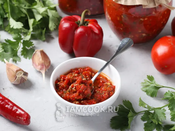 Фото блюда: Аджика армянская на зиму