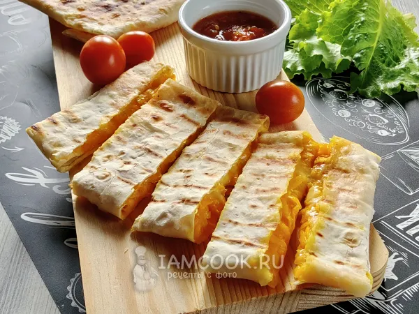 Фото готового блюда: Конвертики с тыквой