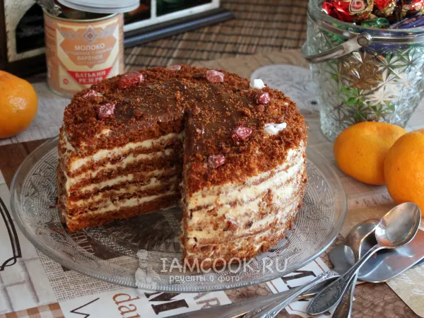 Фото блюда: Торт «Карамельная девочка»