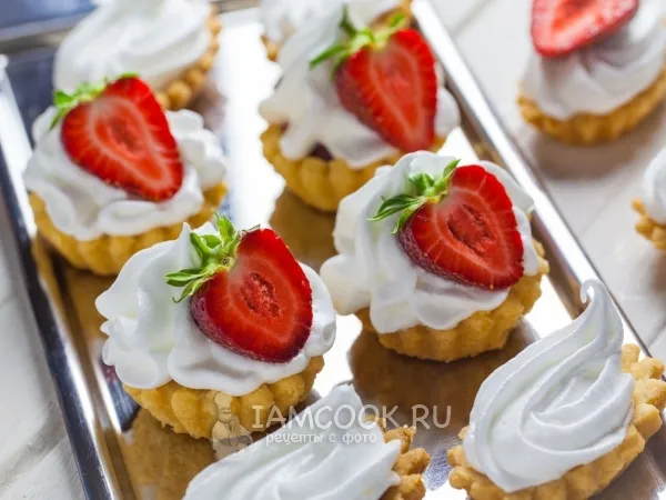 Фото блюда: Клубничное пирожное