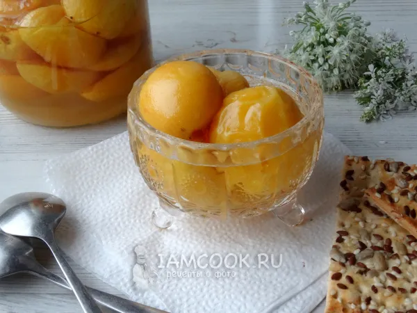 Фото блюда: Абрикосы с сахаром на зиму