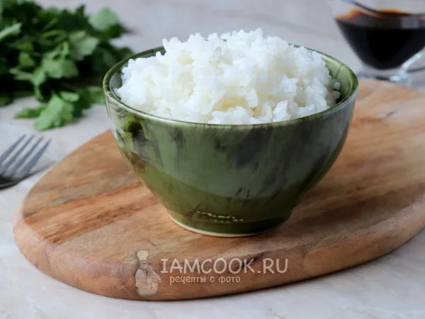 Фото блюда: Гохан (вареный рис)