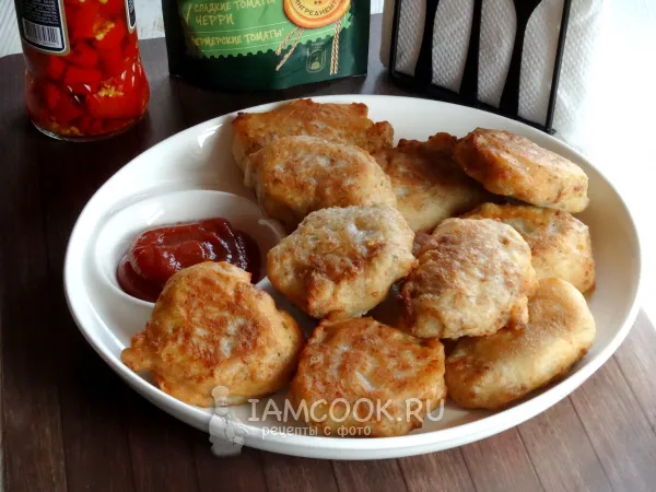 Фото готового блюда: Ленивые беляши на дрожжах