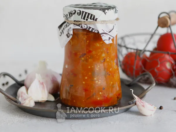 Фото блюда: Баклажанная икра в духовке