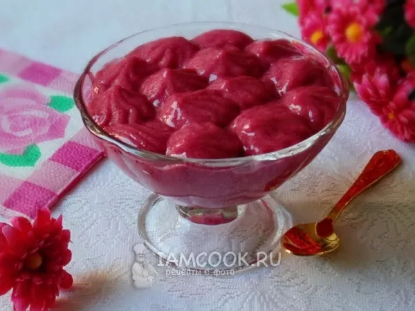 Фото блюда: Мусс из малины и ежевики