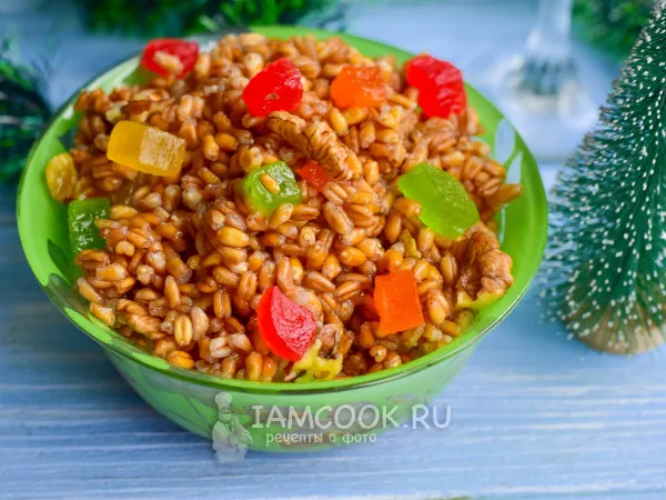 Фото готового блюда: Кутья медовая