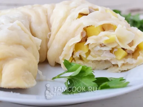 Фото готового блюда: Узбекский ханум