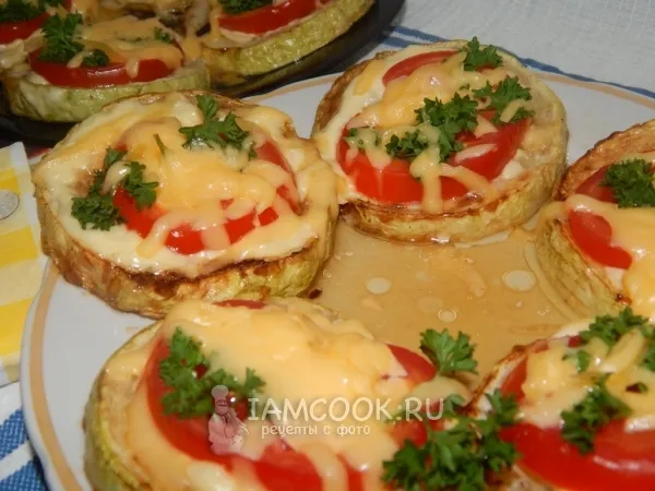 Фото блюда: Кабачки «Светофор»