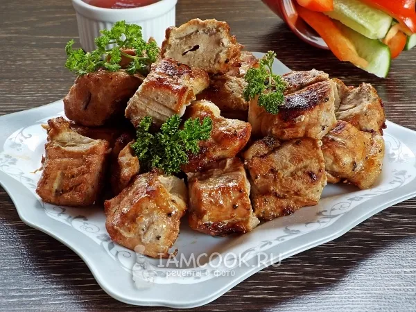 Фото блюда: Шашлык в горчице